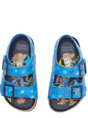 Harper Canyon Kids Toy Story Double Buckle Sandal. NWOT Toddler Size 7